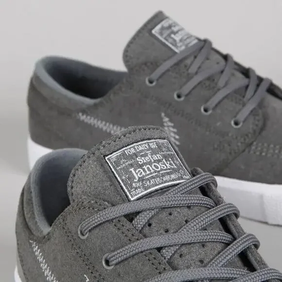Nike SB Zoom Stefan Janoski Mens Size 7.5 Suede Gray Flyleather RM CI3836 002